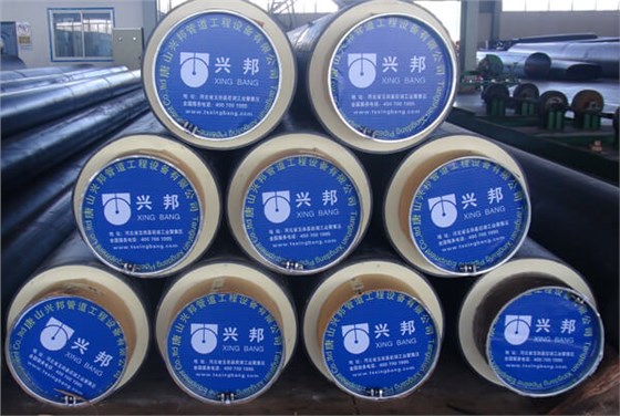 高密度聚乙烯壳预制直埋保温管